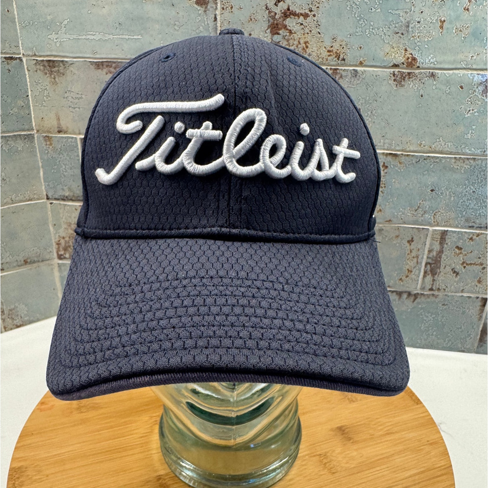 Titleist Embroidered ProV1 FJ Navy Blue Adjustable Cap